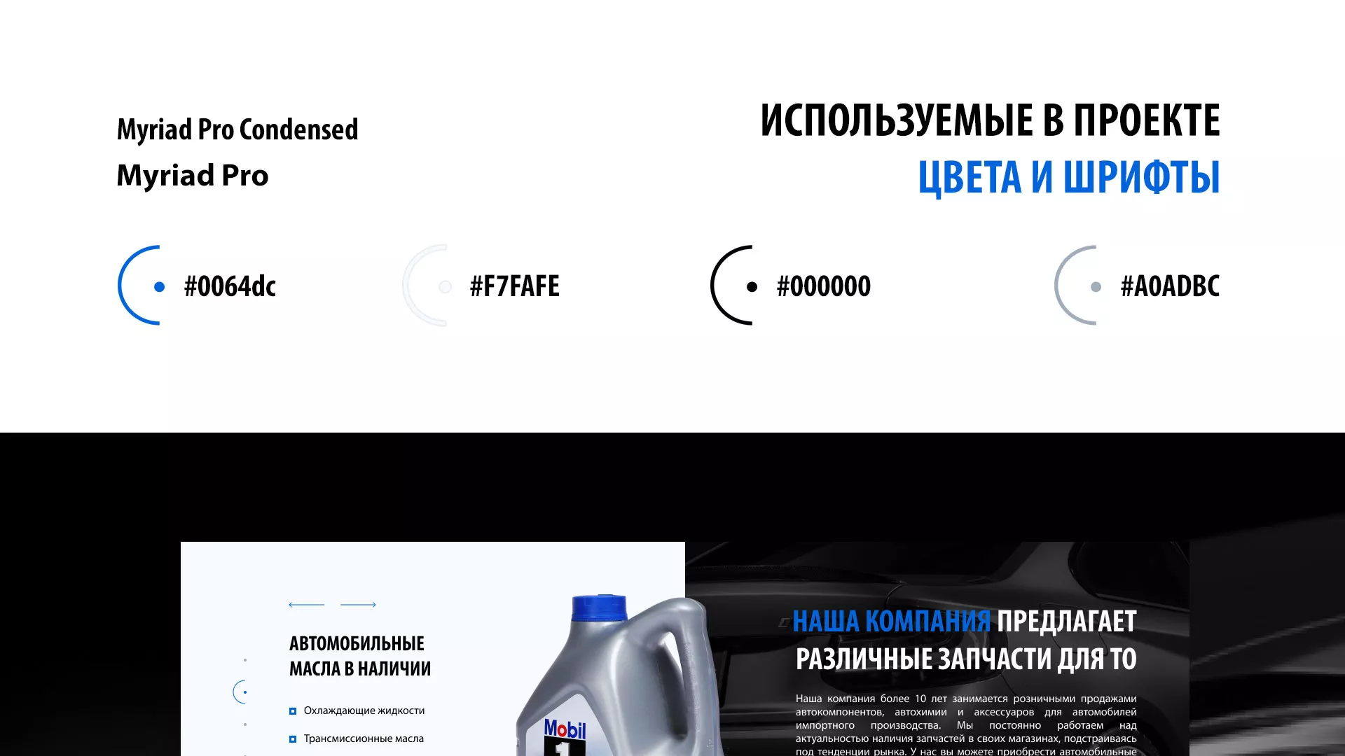 Разработка сайта магазина автозапчастей «М7» в Ялуторовске